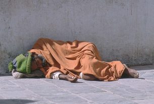 Hajléktalan, fagyhalál