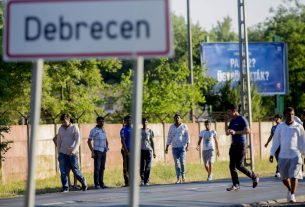 Debreceni menekülttábor