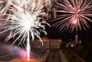 Tűzijáték Debrecenben