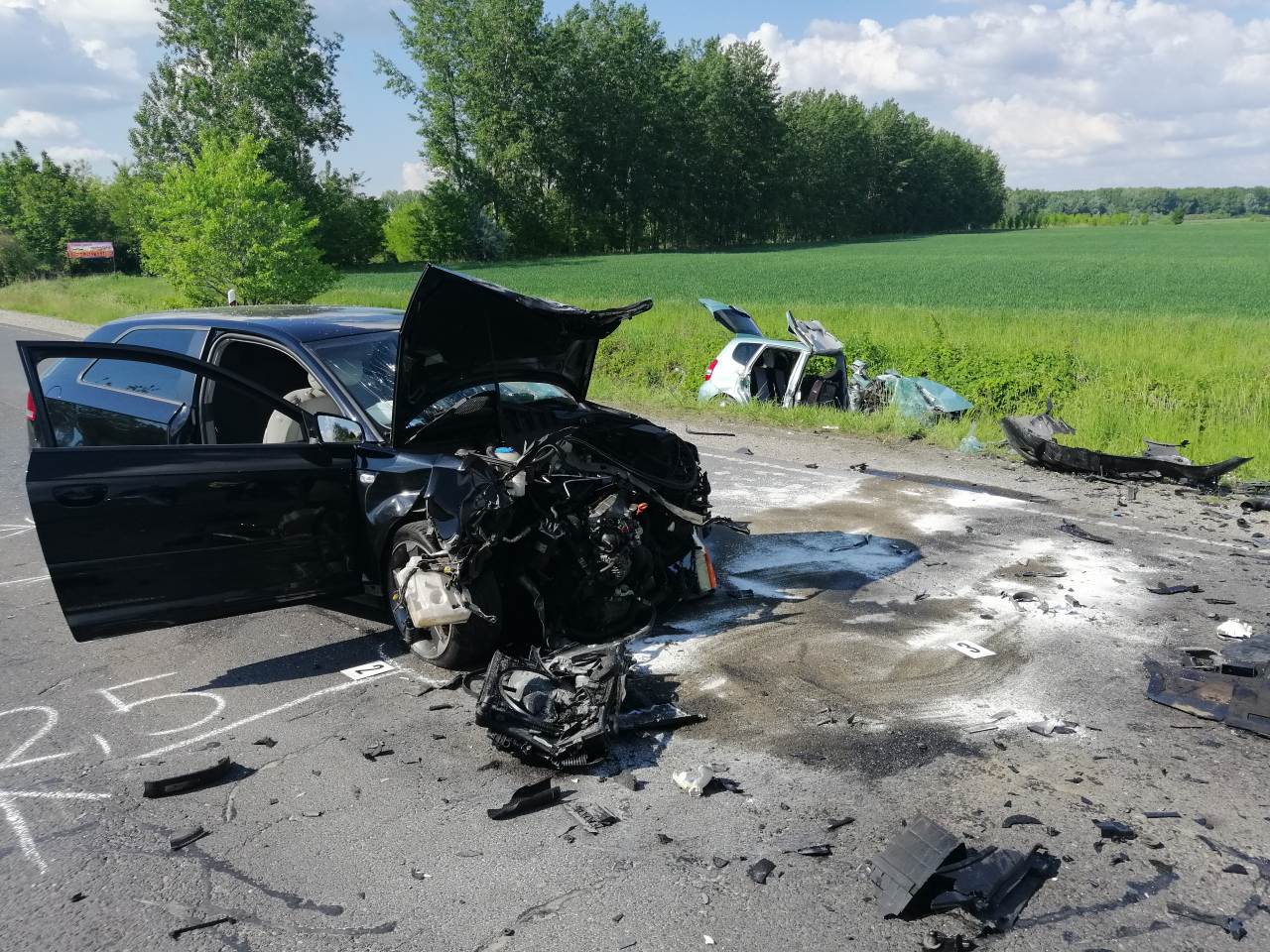 Halálos baleset Polgár és Tiszaújváros között