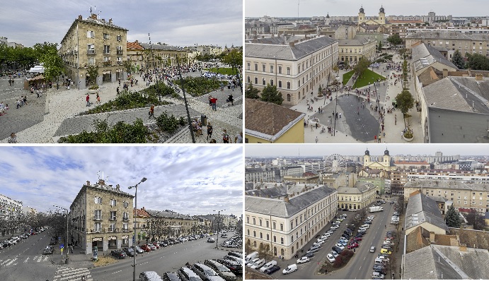 Dósa nádor tér megújult