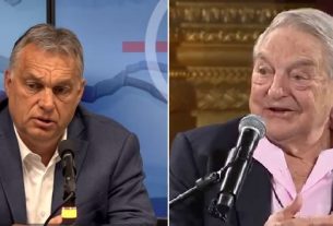 Orbán Viktor és Soros György