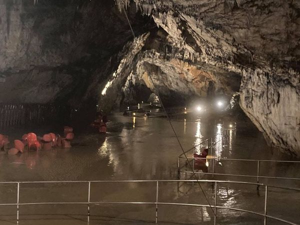 Villámárvíz öntötte el az aggteleki barlangot