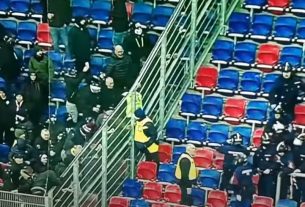 Balhé a fehérvári stadionban