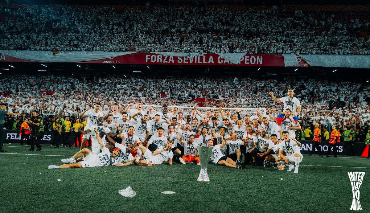 Eintracht Frankfurt Európa liga győztes