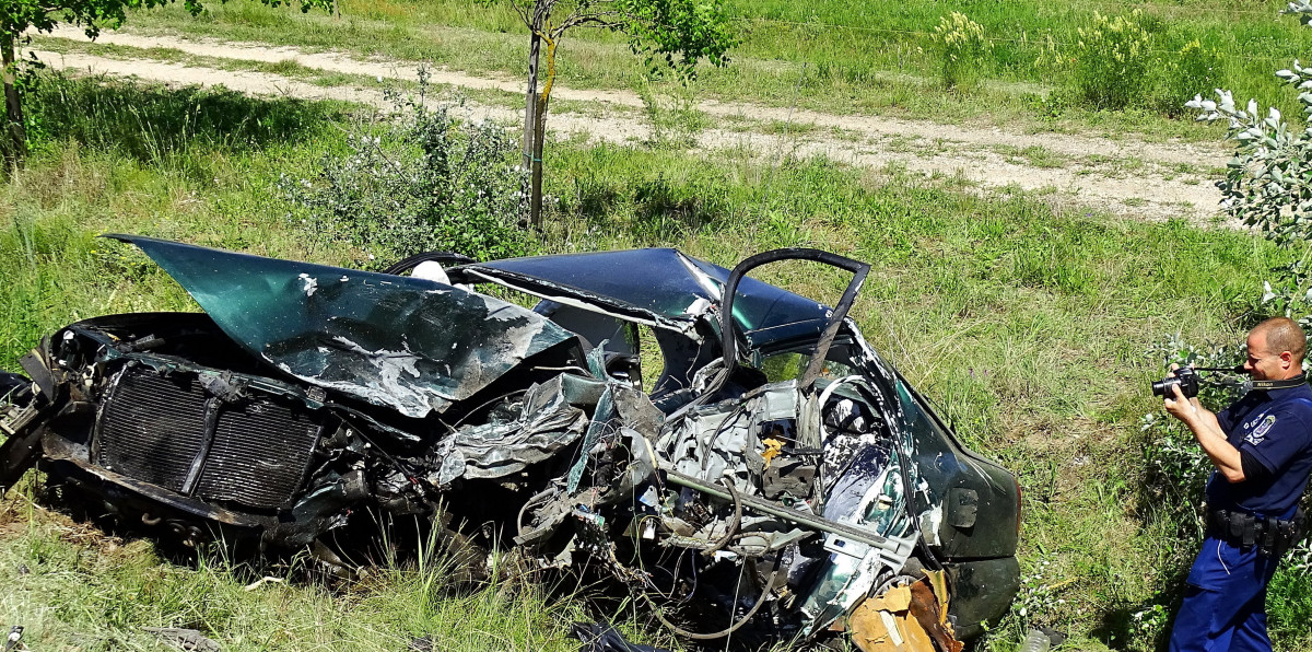Haláos baleset három halott Kecskemétnél