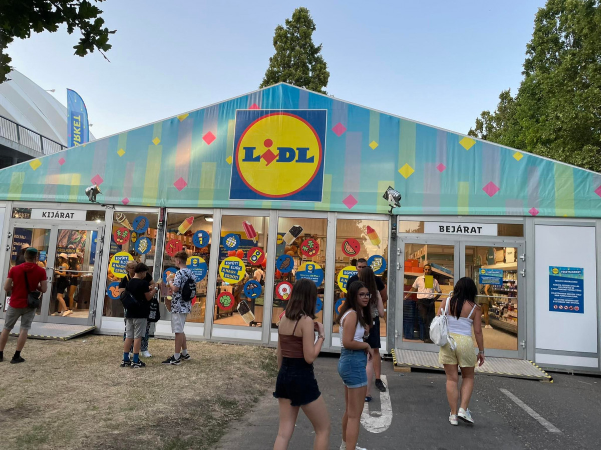 Lidl a debreceni campus fesztiválon