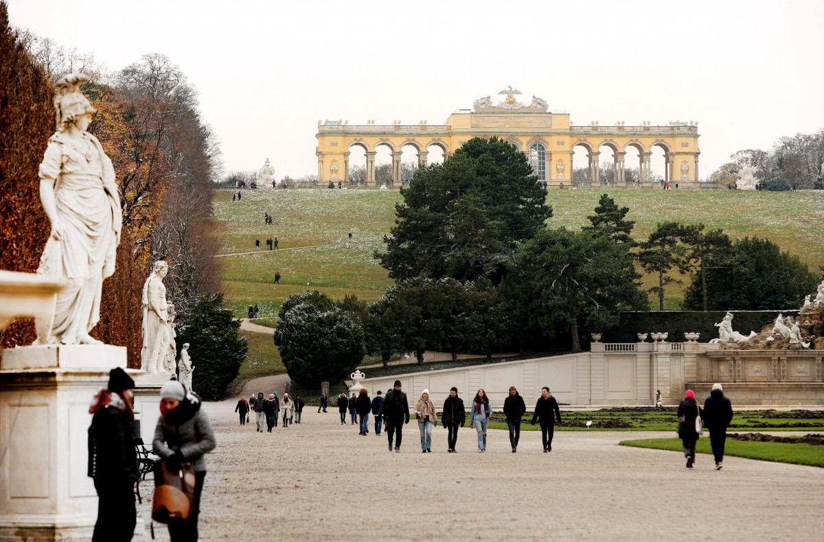 Ausztria, Bécs, Schönbrunni kastély, park