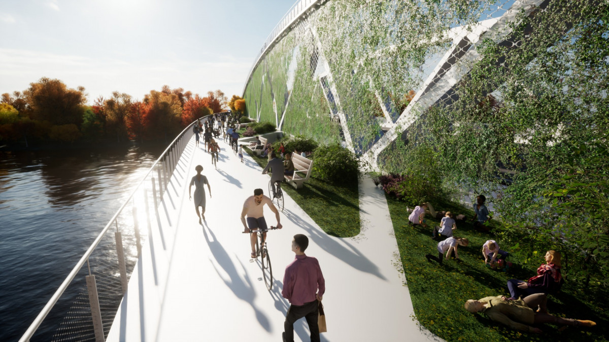 Új híd látványterv