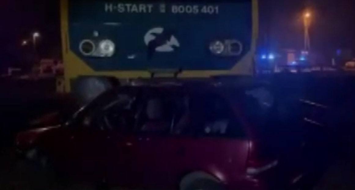 Vonatbaleset Debrecen Sámsoni út