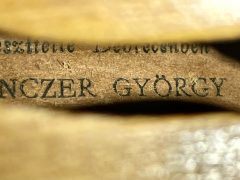 Tanczer-hegedű Debrecen