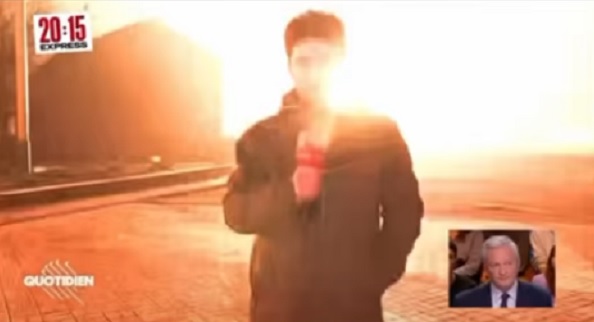 Élő adásban csapódott be egy orosz rakéta