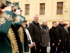 Szeged, március 15., Széchenyi tér, megemlékezés, városháza, Botka László