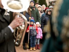 Szeged, március 15., Klauzál tér, megemlékezés