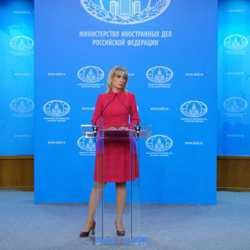 Marija Zaharova orosz külügyi szóvivő