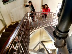 Szeged, Szent István tér, víztorony, kiállítás, látkép, város