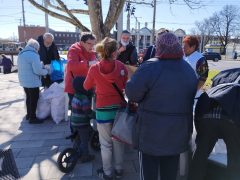 Ételosztás Debrecenben