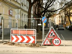 Szeged, gázvezeték, rekonstrukció, Tábor utca