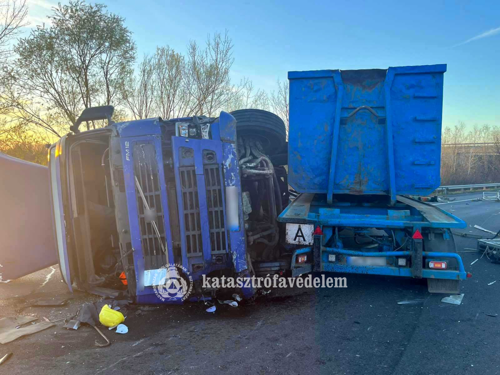 Baleset Nyíregyháza és Császárszállás között