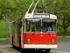 Szeged, 44 éves, troli, trolibusz, nosztalgia, közlekedés, tömegközlekedés, utazás