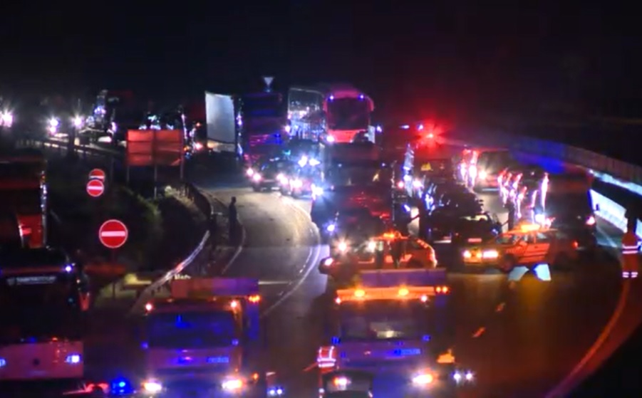 92 éves férfi gázolása M0