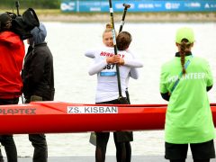 Szeged, ICF Gyorsasági és Para Kajak-Kenu Világkupa, sport, kajak-kenu, Maty-ér , Csorba Zsófia, Kisbán Zsófia