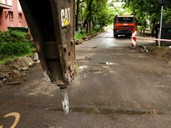 Szeged, Kockaház utca, útfelújítás, parkoló, újszeged