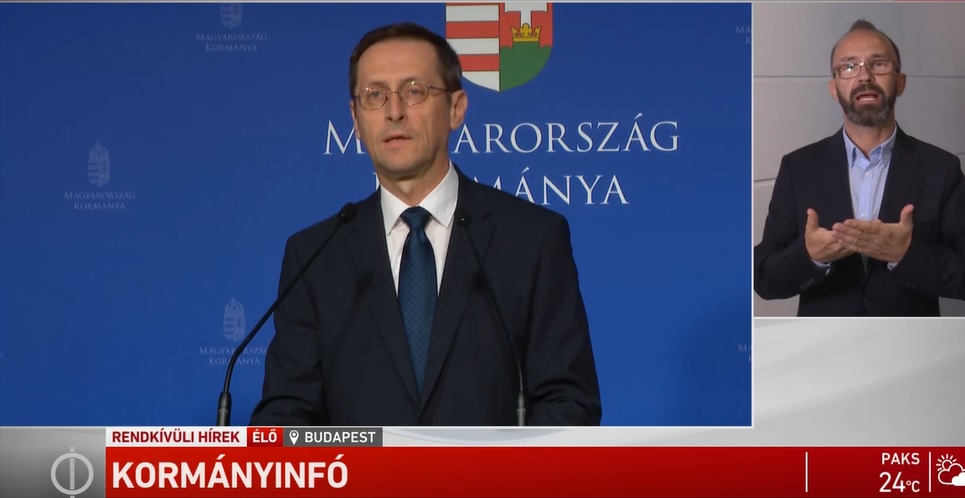 Kormányinfó bejelentések