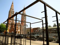 szabadtéri nézőtér