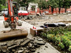 Szeged, Aradi vértanúk tere, felújítás