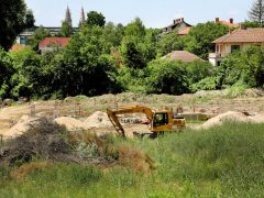 Szeged, lakópark, irodaház, társasház, újszeged, épül, építkezés