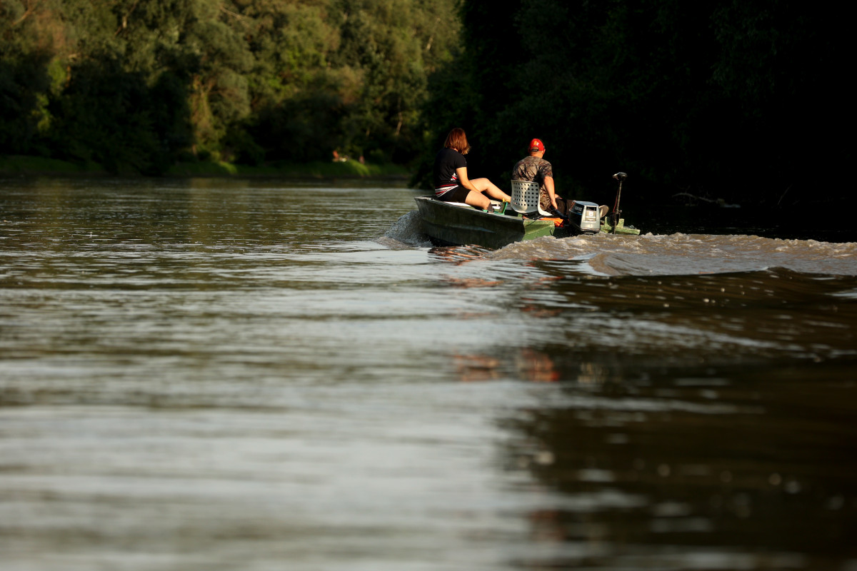 Szeged, Tisza, Maros, horgász, kérész, csónak, természet