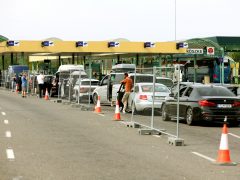 röszkei határátkelő, határ, ellenőrzés, vám, kiutazás, beutazás, forgalom