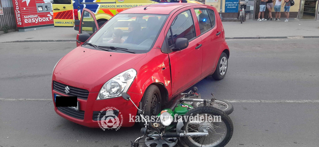 Baleset Hajdúsámsonban