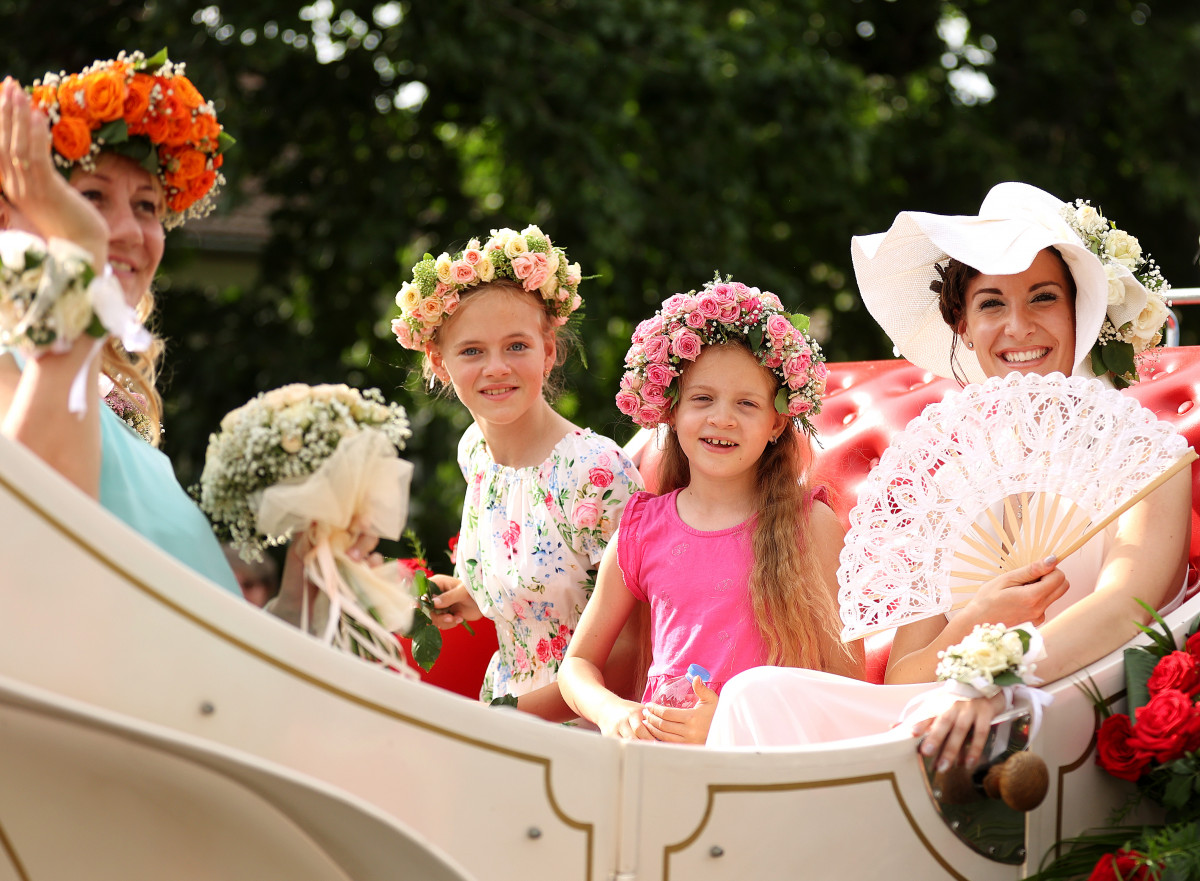 Szeged, Szőregi rózsaünnep, rózsa, felvonulás, virág, turizmus