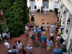 Szeged, Találkozások, kiállítás, Wagner Udvar, kultura, művészet, szobor