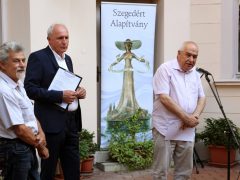 Szeged, Találkozások, kiállítás, Wagner Udvar, kultura, művészet, szobor