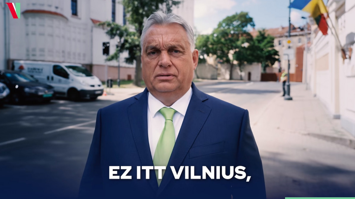 Orbán Viktor vilniusi NATO-csúcs