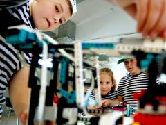 Szeged, Kamara, robotika tábor, robot, bemutató