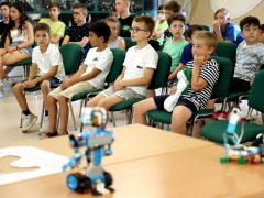 Szeged, Kamara, robotika tábor, robot, bemutató