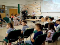 Szeged, Kamara, robotika tábor, robot, bemutató