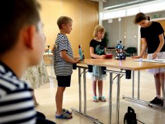 Szeged, Kamara, robotika tábor, robot, bemutató