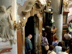 Szeged, Havas Boldogasszony búcsú, alsóvárosi ferences plébánia, alsóvárosi Havas Boldogasszony templom, templom, vallás, egyház, búcsú, mise