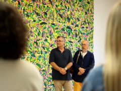 Szeged, aatoth franyo, festőművész, kiállítás, Reök palota, kultura, művészet