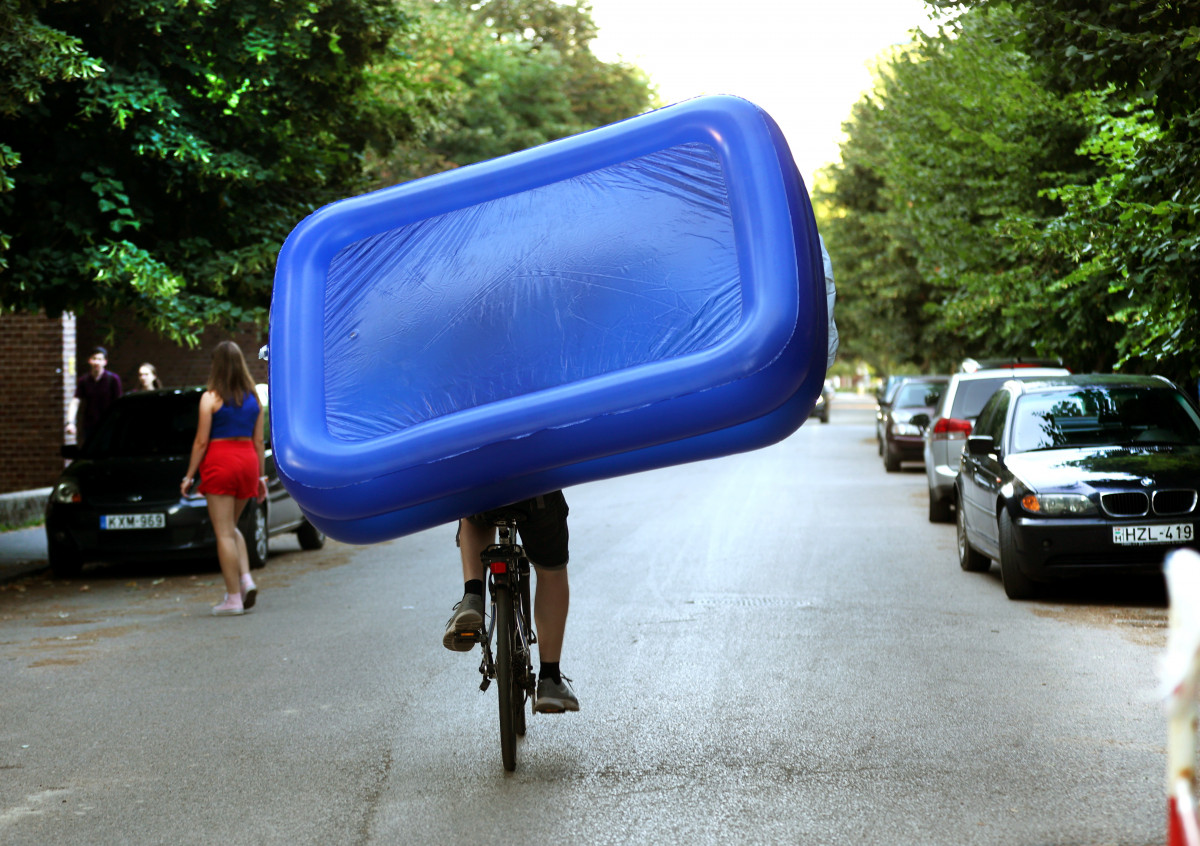 Szeged, időjárás, kerékpár, medence, meleg, nyár, nyaralás