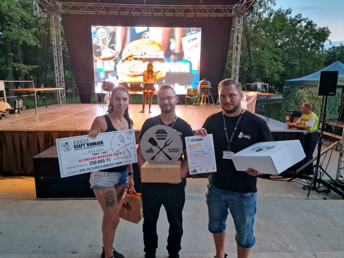 Szaft ’N Burger 2023 győztes