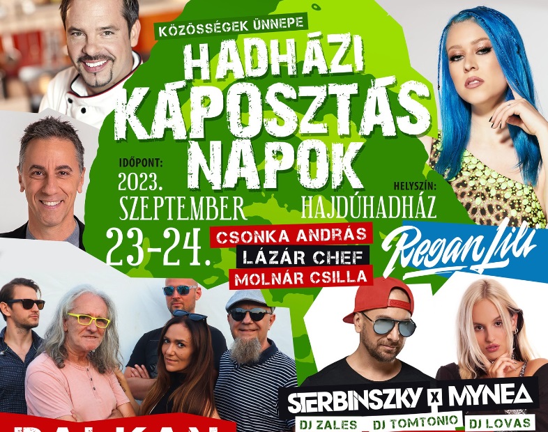 Hadházi Káposztás Napok 2023 program