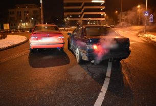 BMW üldözés Debrecen