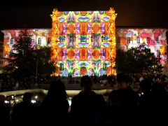 Szeged, Szegedi Tudományegyetem, 27. Őszi Kulturális Fesztivál, megnyitó, kultura, fényfestés, rektori, egyetem