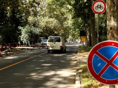 Szeged, Vízmű, ivóvízhálózat, rekonstrukció Fő fasor, lezárás, felújítás, busz, forgalom